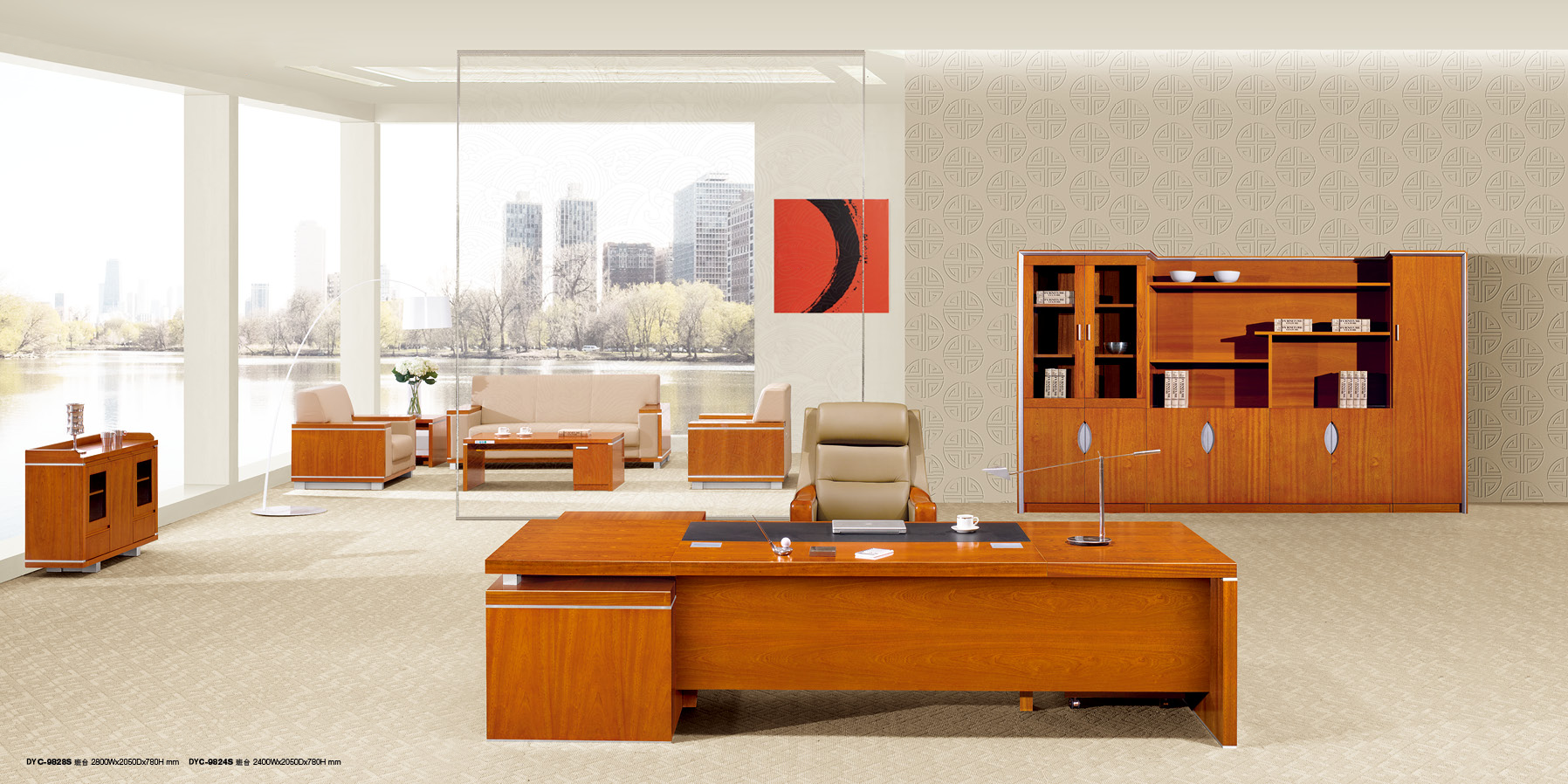 定制辦公大班臺(tái)/廠家直銷  *