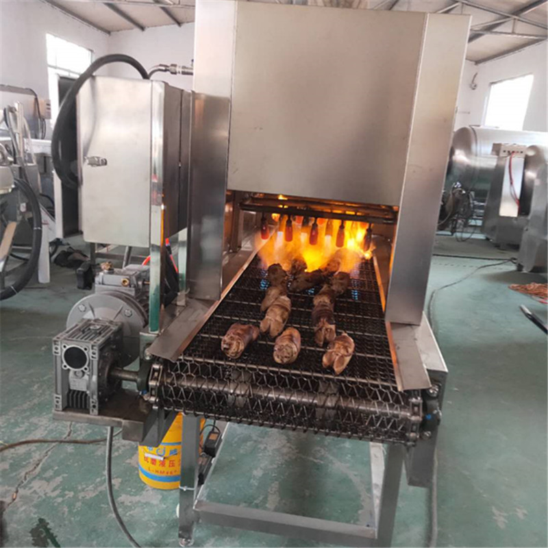 廠家直銷 連續(xù)式豬頭燒毛機(jī)去毛產(chǎn)量效率高