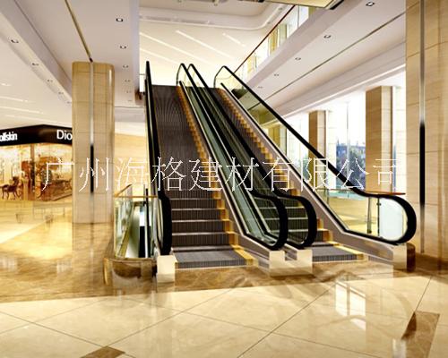 大型商場選用廣州海格建材有限公司木紋弧形鋁方通2、鋁單板
