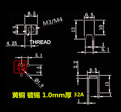 PCB-31拉伸焊接端子接線柱廠家直銷(xiāo)