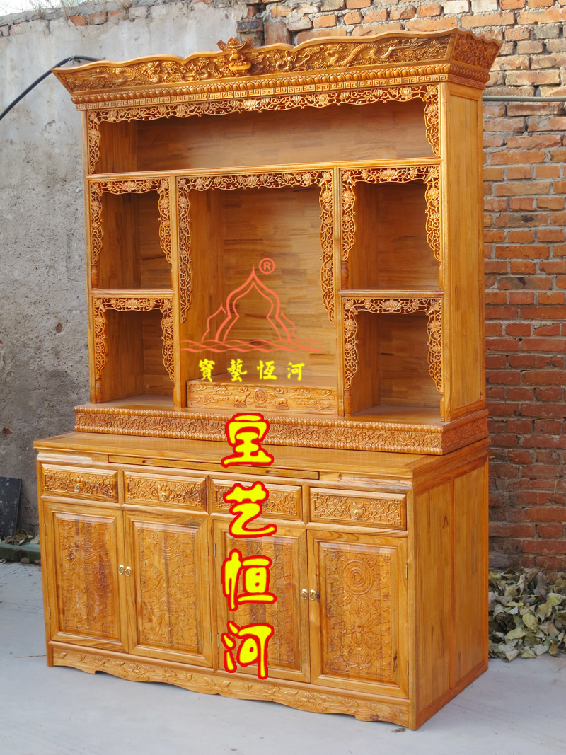 104經(jīng)典簡(jiǎn)藏式佛龕3米藏式佛臺(tái)供臺(tái)