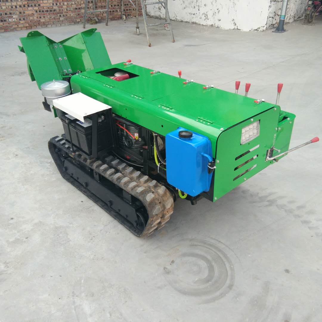 河北保定魯晨 履帶式多功能田園管理機(jī) 果園大棚必備機(jī)子