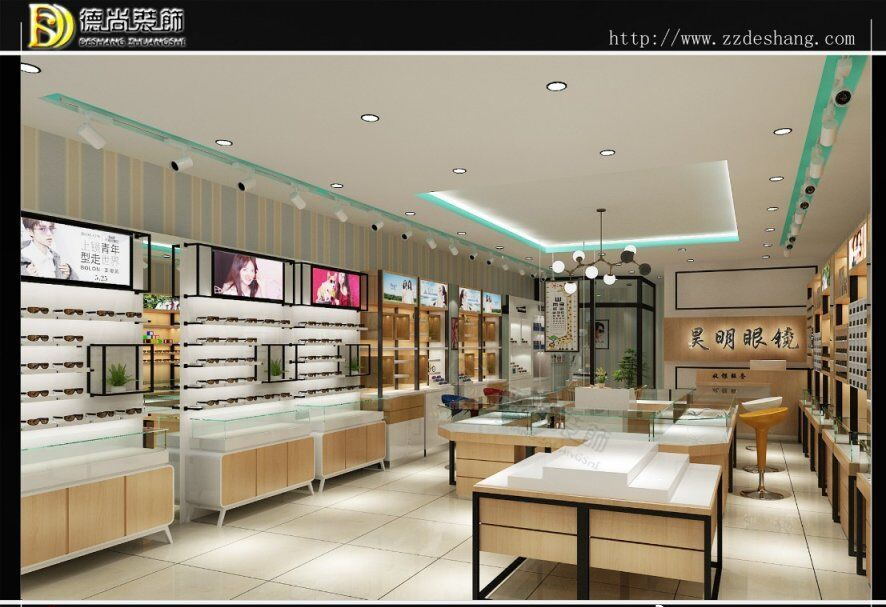 專注 眼鏡店裝修設(shè)計，展柜定做