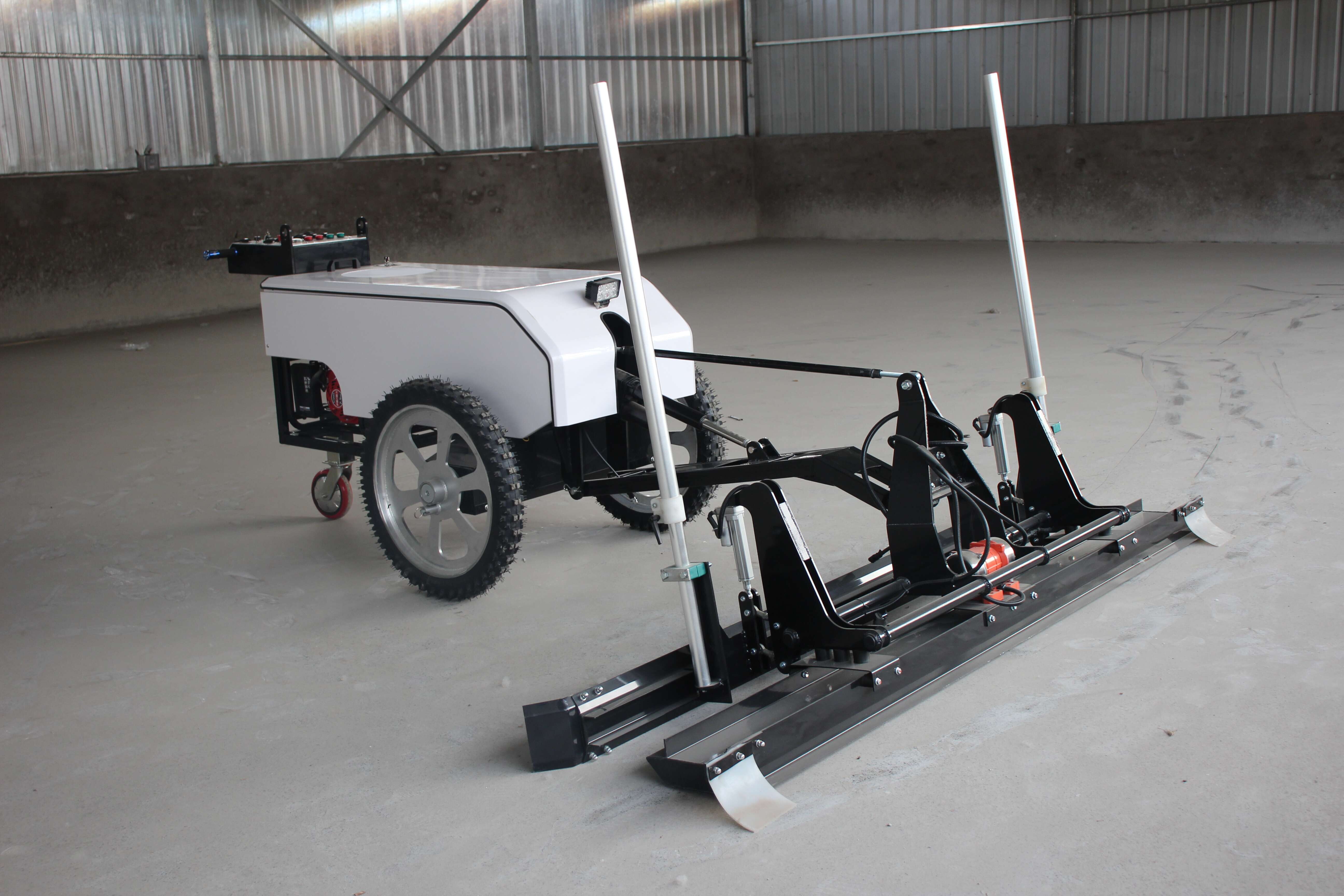 手扶式雙輪混凝土激光整平機地坪激光整平機混凝土紅外線整平機