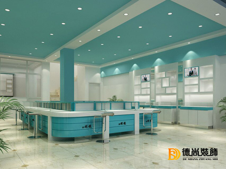 不同類型的眼鏡店怎么裝修