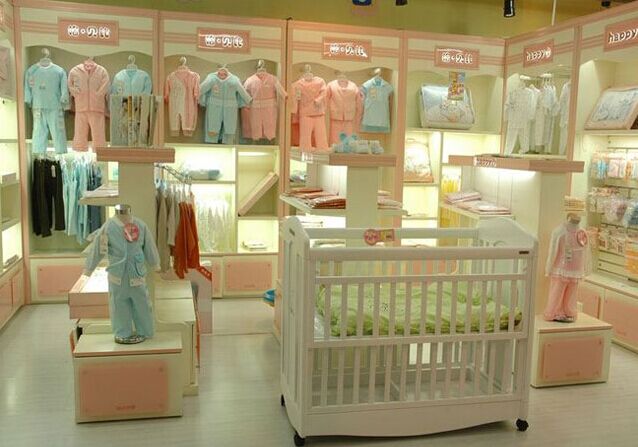 廠家生產(chǎn)成都童裝店展柜，童裝展柜，童裝貨柜貨架定做-優(yōu)質(zhì)服務(wù)！