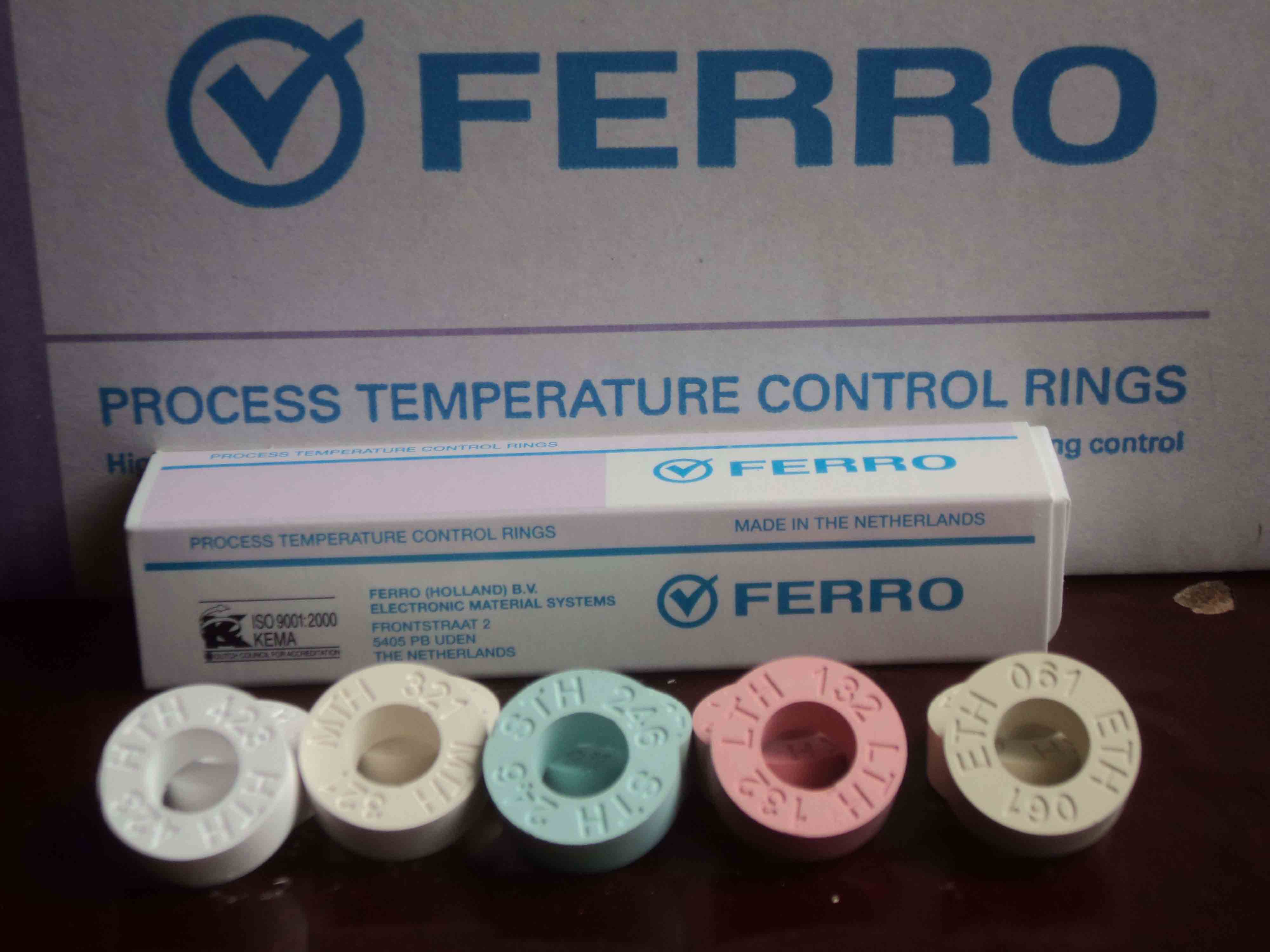 進(jìn)口FERRO測(cè)溫環(huán)850-1100度/校溫環(huán)/測(cè)溫塊/PTCR-ETH