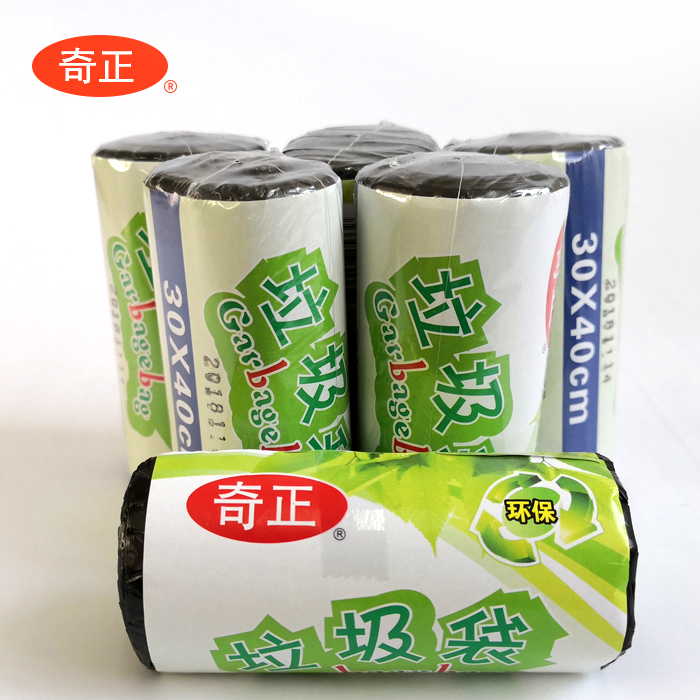 奇正 30*40 垃圾袋 黑色