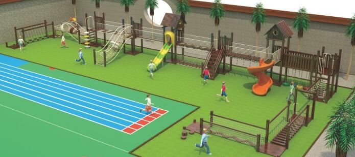 攀爬架幼兒園感統(tǒng)訓(xùn)練 安吉游戲 戶外木質(zhì)體能攀巖架器材