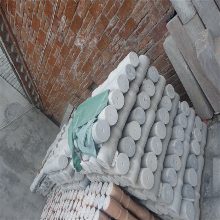 天然白色樓梯扶手 石欄板橋廠家