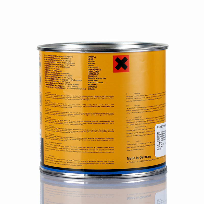 德國(guó)P66鈑金灰原子灰軌道交通工業(yè)原子灰膩?zhàn)有迯?fù)填眼灰