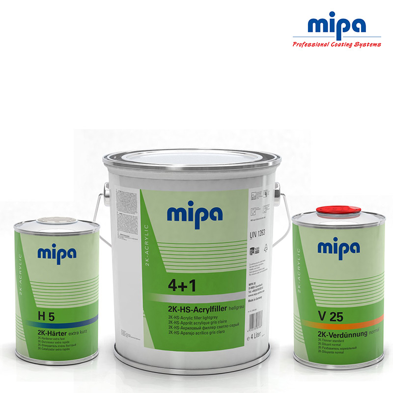 進(jìn)口米帕雙組份底漆防銹底漆4+1酸配固化劑汽車(chē)油漆