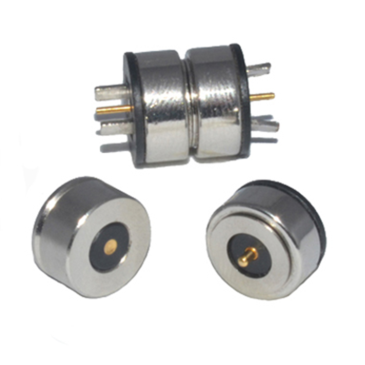 可旋轉(zhuǎn)磁力充電線磁吸連接器磁鐵連