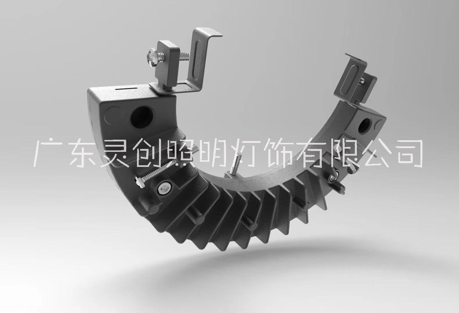 靈創(chuàng)照明古建筑文旅項(xiàng)目LED金黃光瓦楞燈高端款式