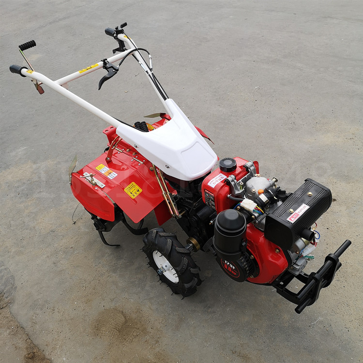 農(nóng)用田園微耕機 廠家直銷各種型號手扶直連式田園管理微耕機 玉米地旋耕翻土機 開溝機