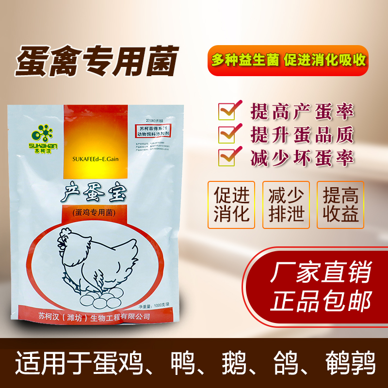 產(chǎn)蛋寶（蛋雞*菌）飼料添加劑蘇柯漢廠家益生菌助消化