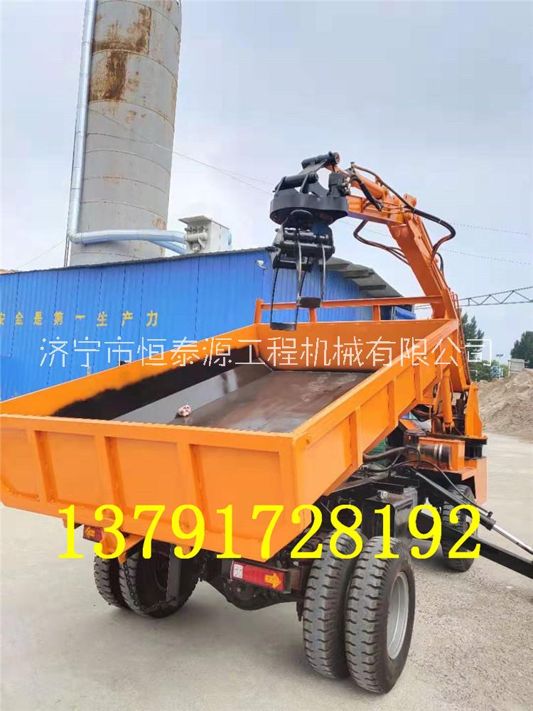 恒泰源機械供應(yīng)  四不像隨車挖抓木機 15噸運輸車