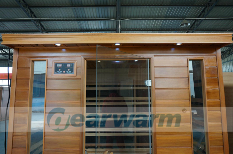 德?tīng)栁炙娜撕廊A紅雪松桑拿房