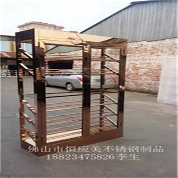 供應(yīng)別墅 酒店 ktv不銹鋼紅酒展示柜 拉絲酒柜