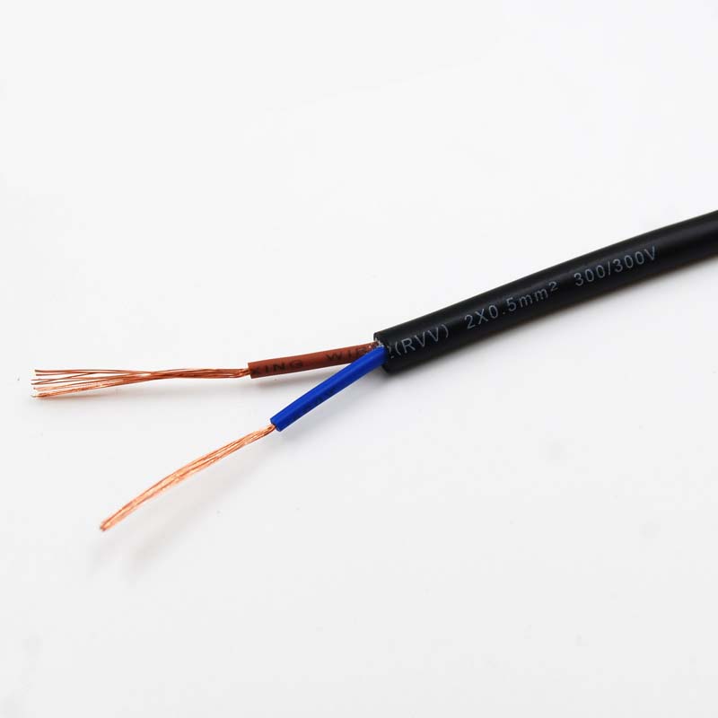 阻燃ZC-RVV2X1平方 金環(huán)宇電線電纜 二芯阻燃ZC-RVV 2X1平方軟護(hù)套銅芯電纜