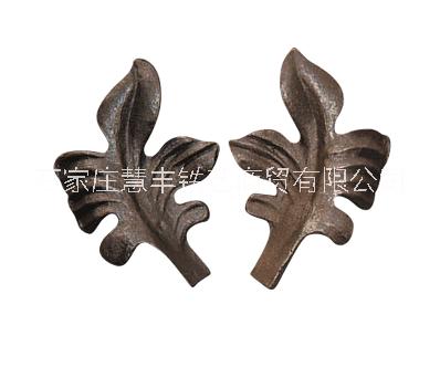 鑄鋼件，鑄鋼花葉，鐵藝配件