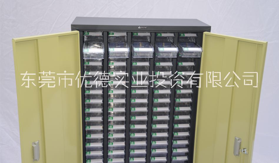 廠家供應100抽藍色帶門柜文件柜鐵皮鋼制辦公室儲物柜存放柜