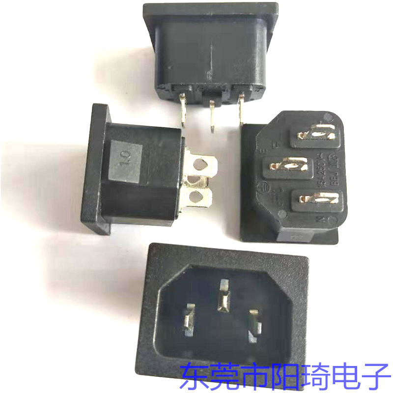 湖南品字型（形）AC插座價格@湖南品字插座批發(fā)@湖南AC插座廠家直銷