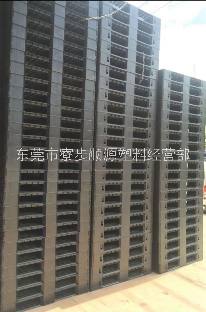 東莞卡板長(zhǎng)期出售二手塑膠卡板田字塑料托盤