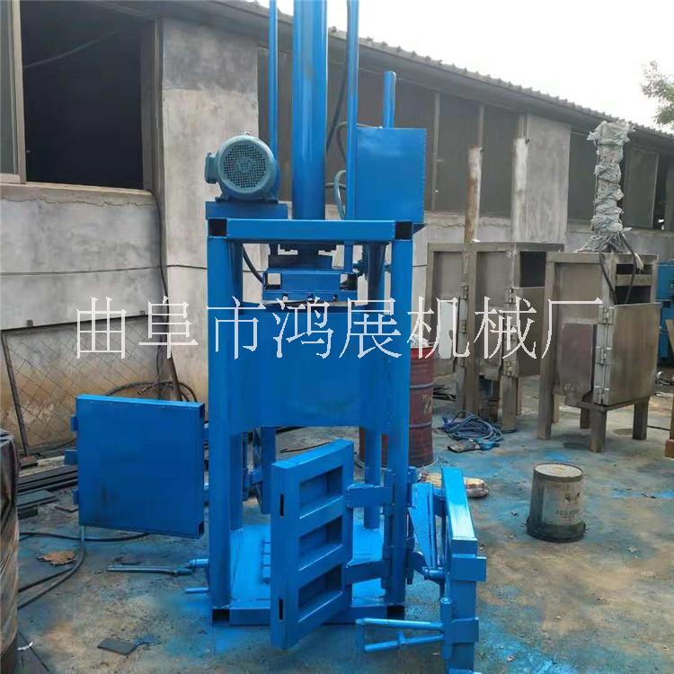 廢紙皮紙殼立式打包機(jī) 120噸廢薄膜立式打包機(jī)價(jià)格