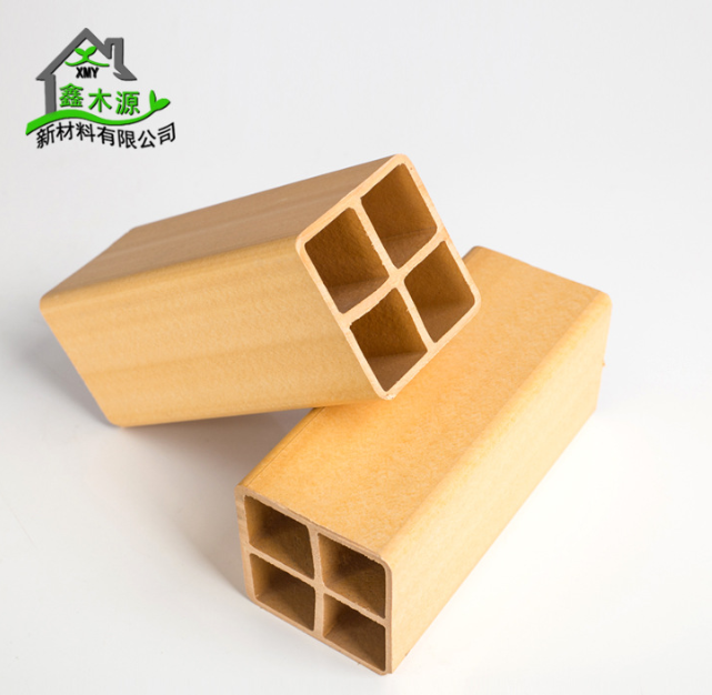 廠家直銷生態(tài)木方通 室內(nèi)裝修新型裝飾材料PVC木塑60*60方木 PVC木塑方木