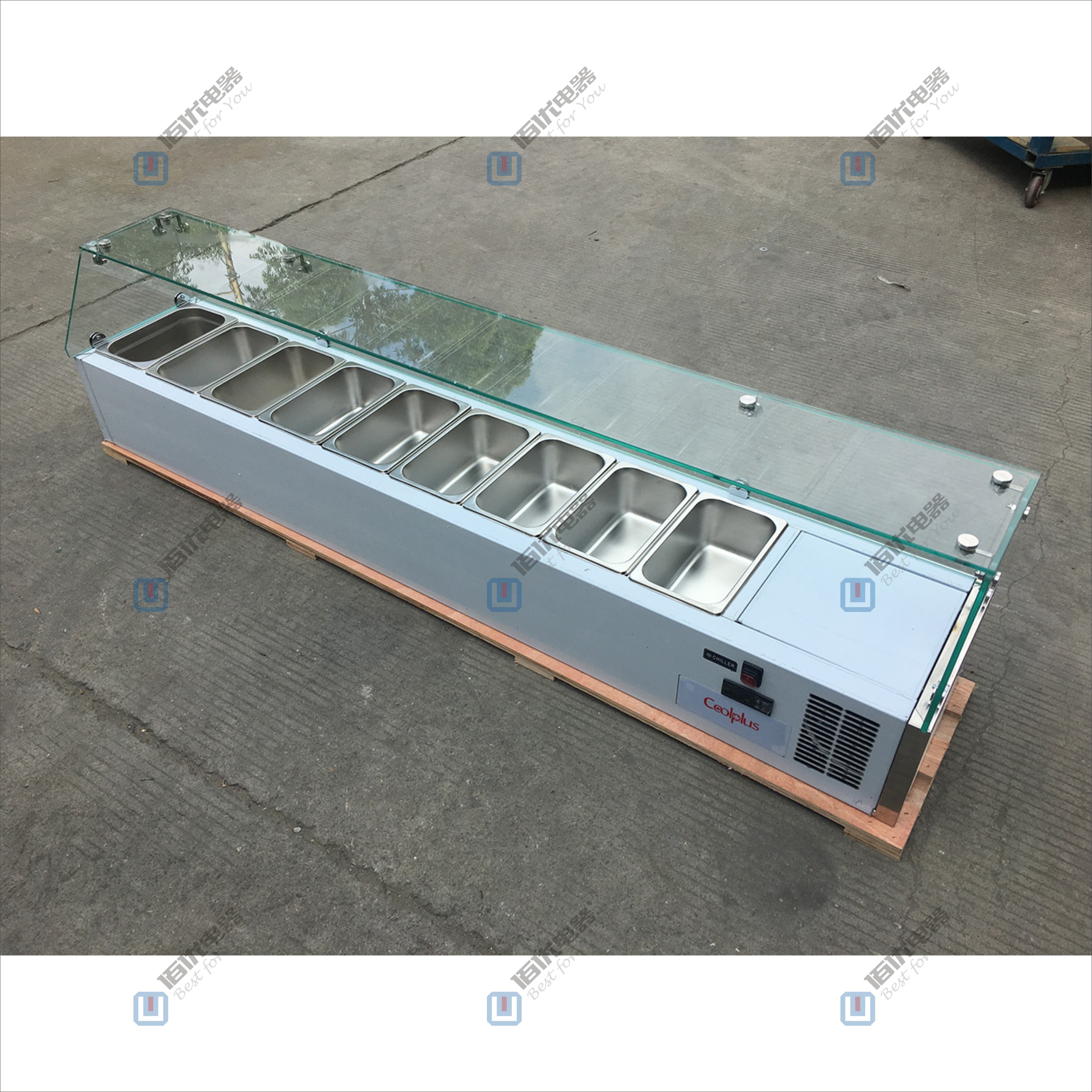 臺面沙拉柜，桌上柜冷藏冷凍柜，展示柜冰柜冰箱