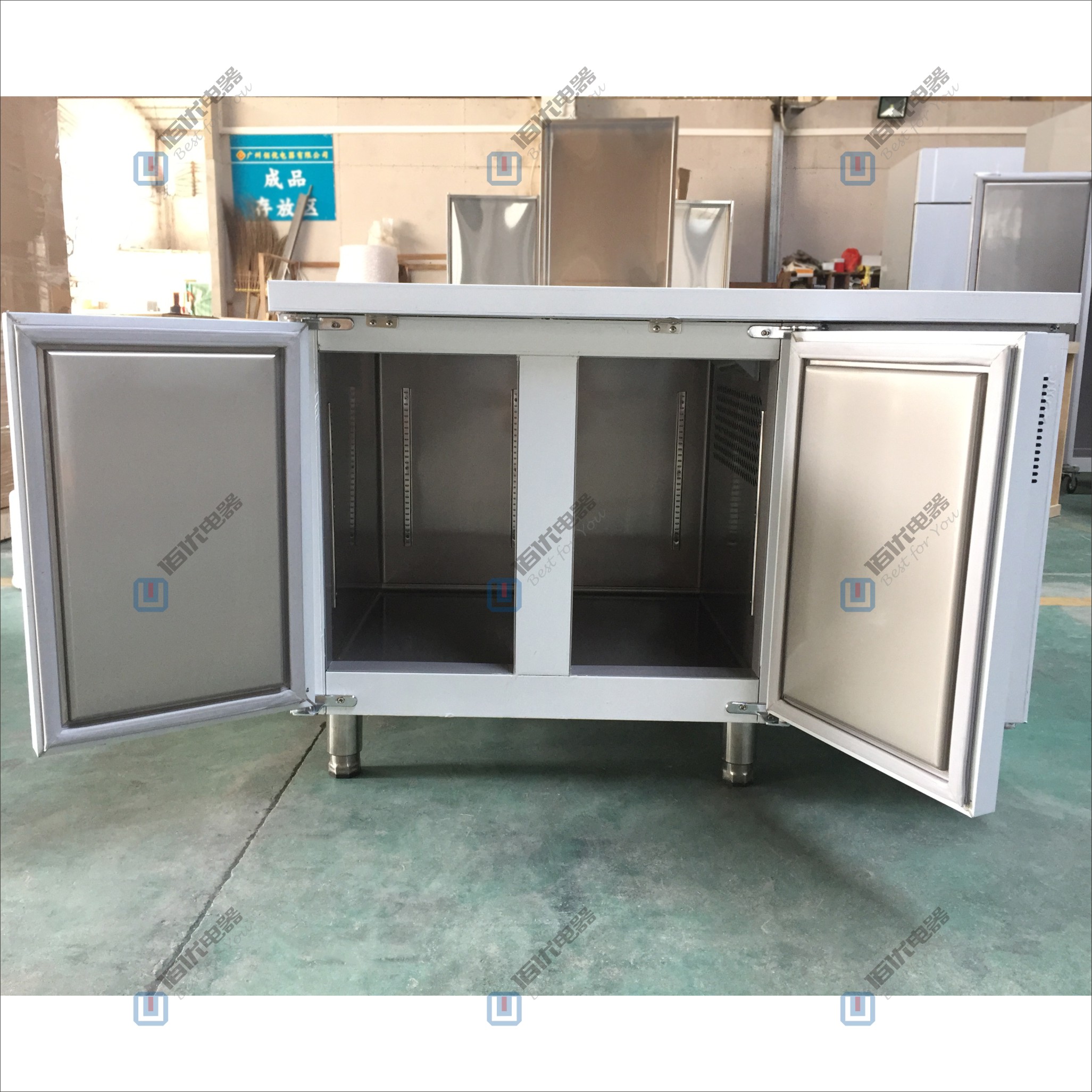 商用冷藏工作臺，商用保鮮冰柜，臥式廚房冰箱 TUC工作臺