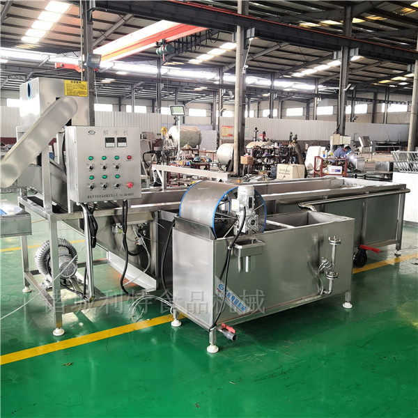 冷凍雞爪化凍設(shè)備，雞爪溫水解凍機(jī)，冷凍肉解凍設(shè)備