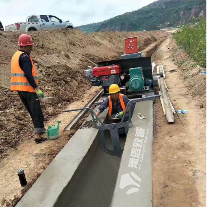 矩形水渠成型機