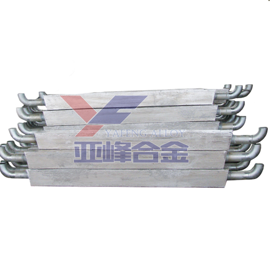 海水冷卻水系統(tǒng)用鋁合金犧牲陽極  鋁陽極
