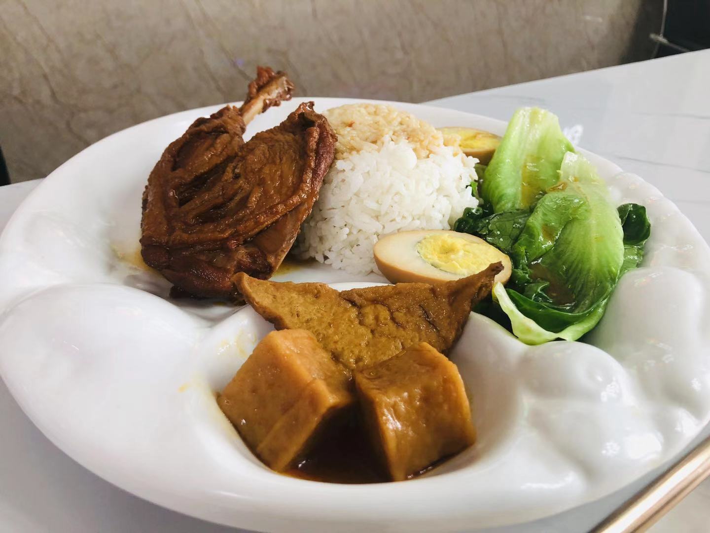 叉燒飯燒鵝飯廣式快餐燒鵝叉燒飯技術(shù)