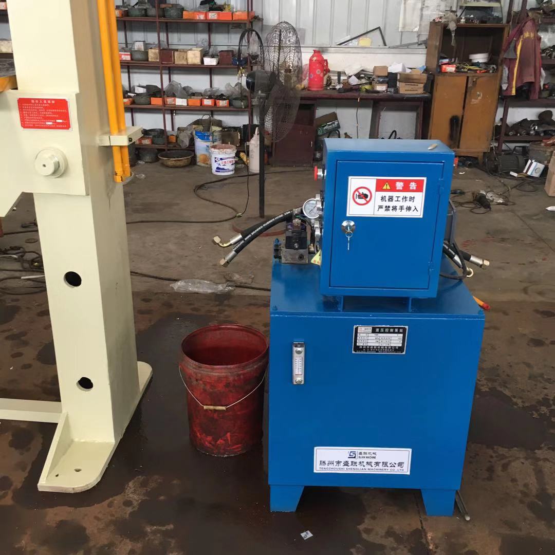 框架雙柱液壓機(jī)，YM-100T龍門液壓機(jī)，定做100噸門式壓力機(jī) 100噸龍門