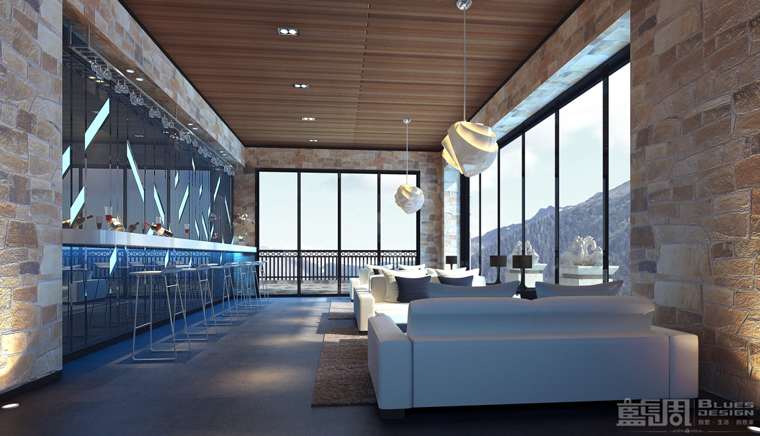 藍(lán)調(diào)設(shè)計天麓濱海