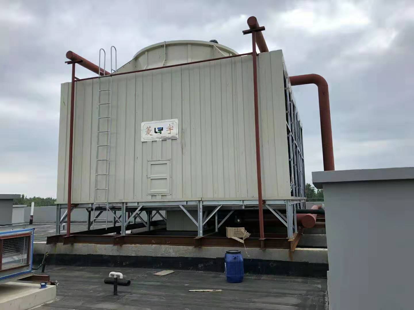 鄭州市方形冷卻塔廠家 低噪音400噸方形冷卻塔