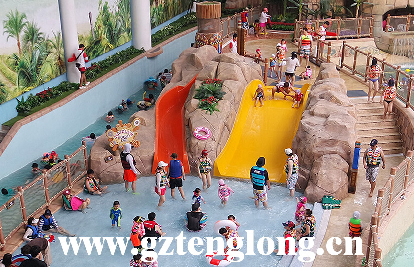 兒童寬滑梯玻璃鋼滑道水上樂園設(shè)備