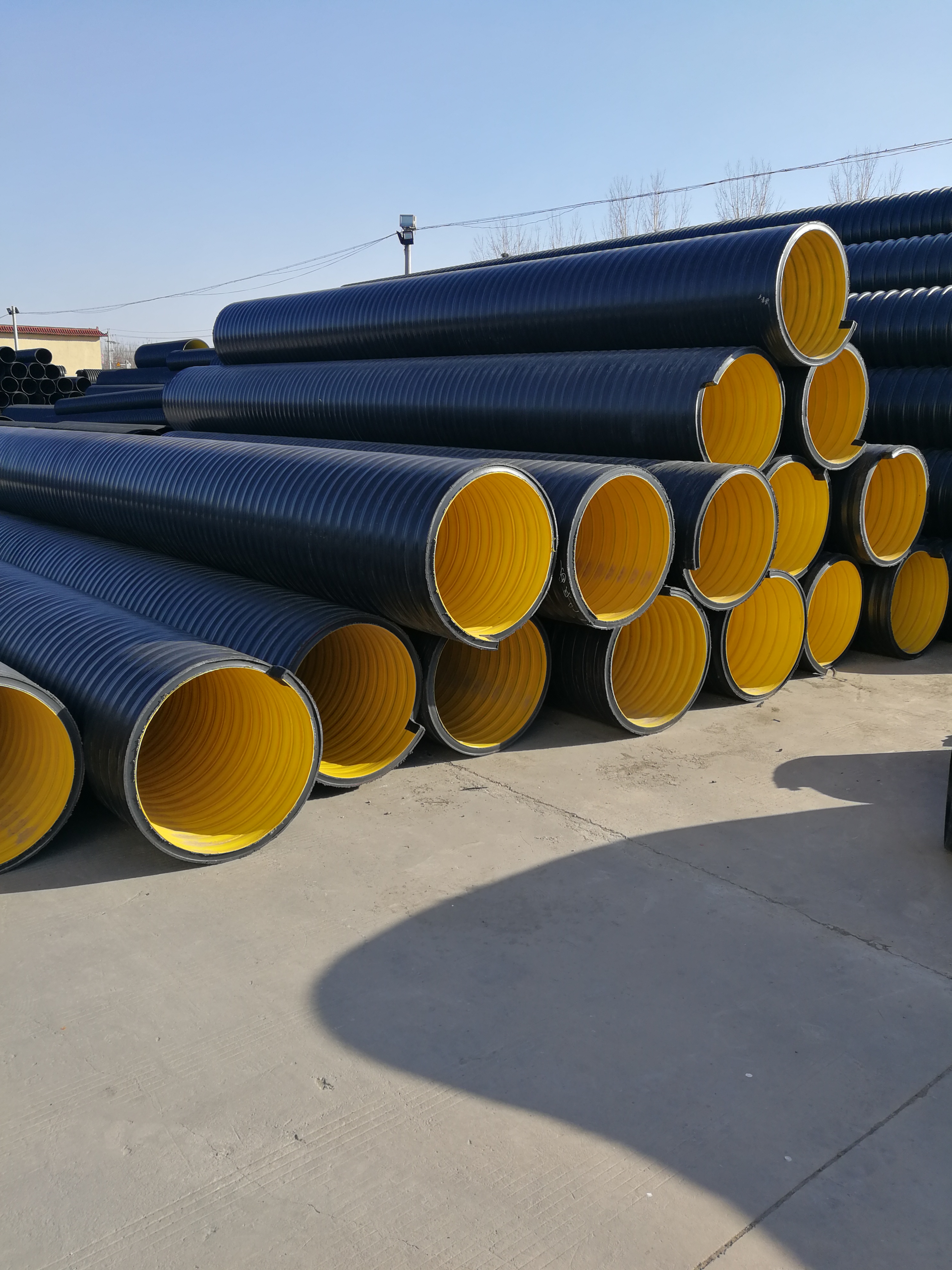 聚乙烯中空壁塑鋼纏繞管大量生產(chǎn)批發(fā)銷售