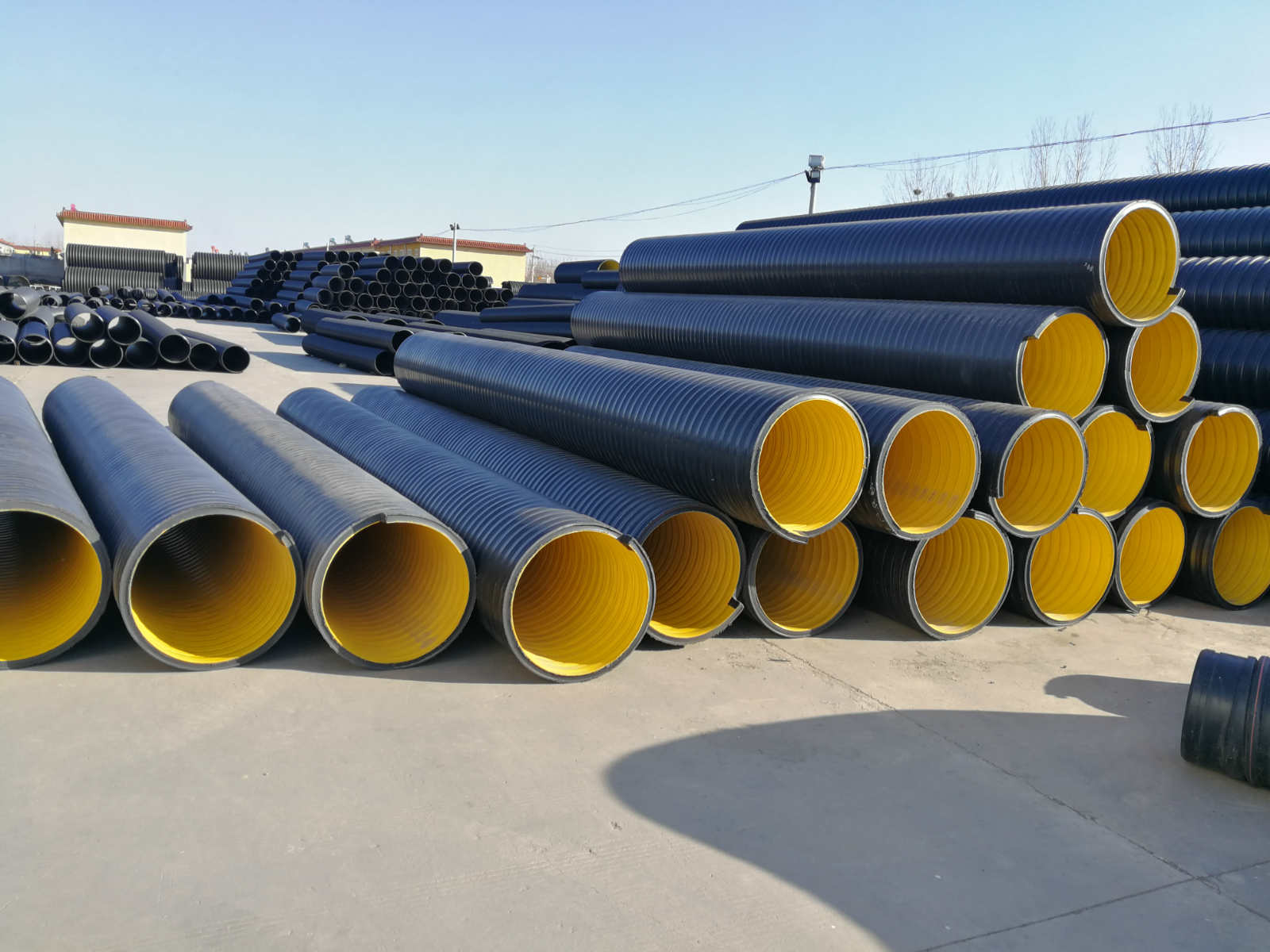 聚乙烯中空壁塑鋼纏繞管大量生產(chǎn)批發(fā)銷售