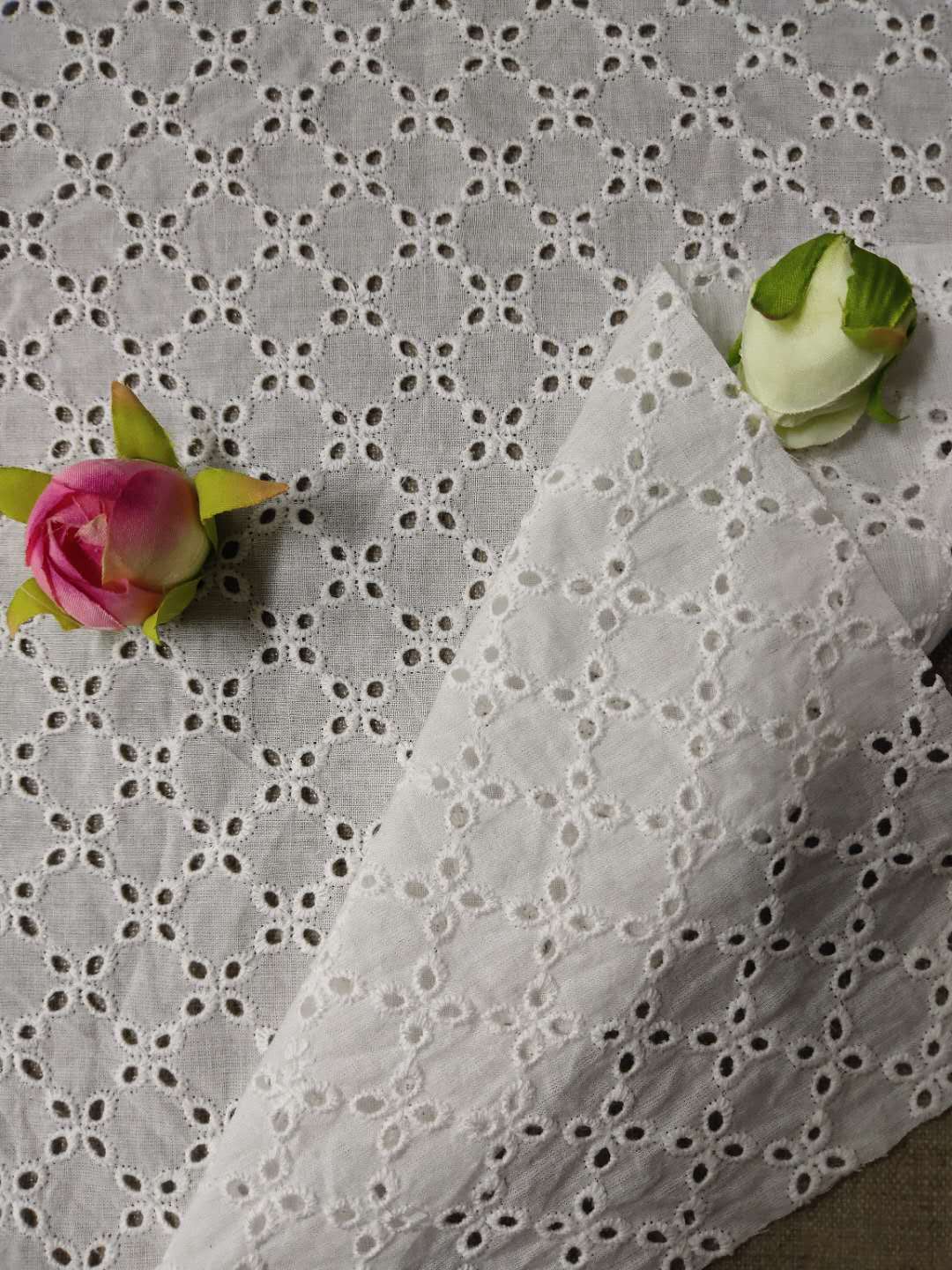 棉布花邊刺繡鏤空立體花邊服裝飾品輔料蕾絲