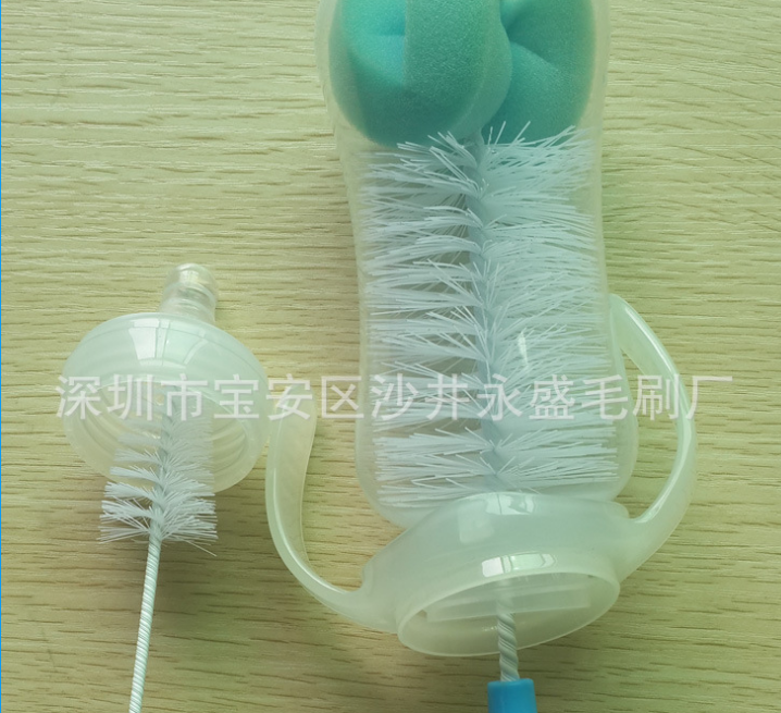 廠家供應 洗奶瓶刷 奶瓶刷子 深圳奶瓶刷 創(chuàng)意新款奶瓶刷