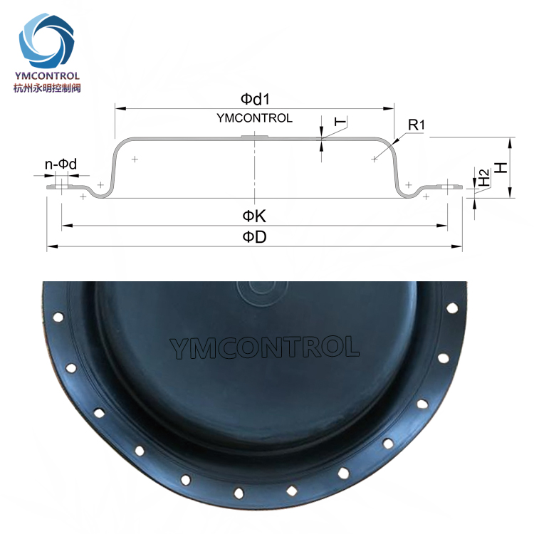 CV3000調(diào)節(jié)閥波紋膜片HA-1_HA-2_HA-3_HA-4_HA-5-新款膜片推薦-永明控制