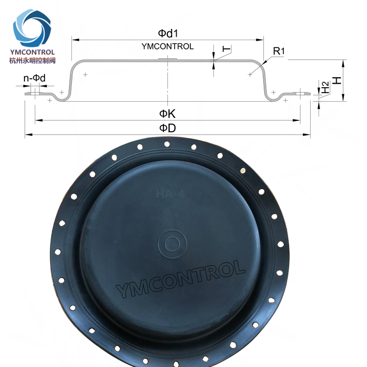 CV3000調(diào)節(jié)閥波紋膜片HA-1_HA-2_HA-3_HA-4_HA-5-新款膜片推薦-永明控制