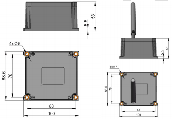 高精度無線傾角計(jì)