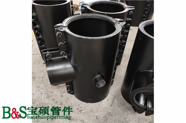 生產(chǎn)定做三通搶修哈夫節(jié) 三通堵漏抱箍