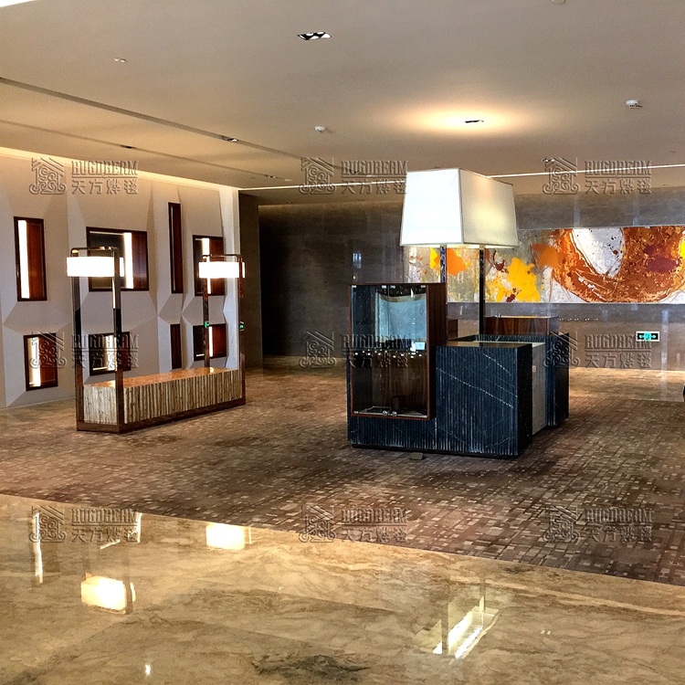 地毯廠*定制酒店大堂地毯 酒店大廳地毯，免費測量算量，可打樣