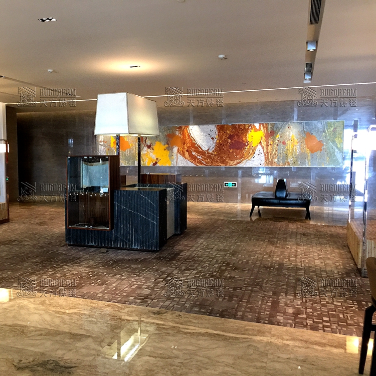 地毯廠*定制酒店大堂地毯 酒店大廳地毯，免費測量算量，可打樣
